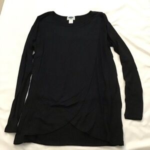 (Like New) Old Navy Black Longsleeve Nursing Top